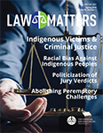 Law Matters Spring 2018 cover